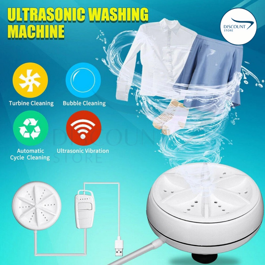 Portable washing machine turbine